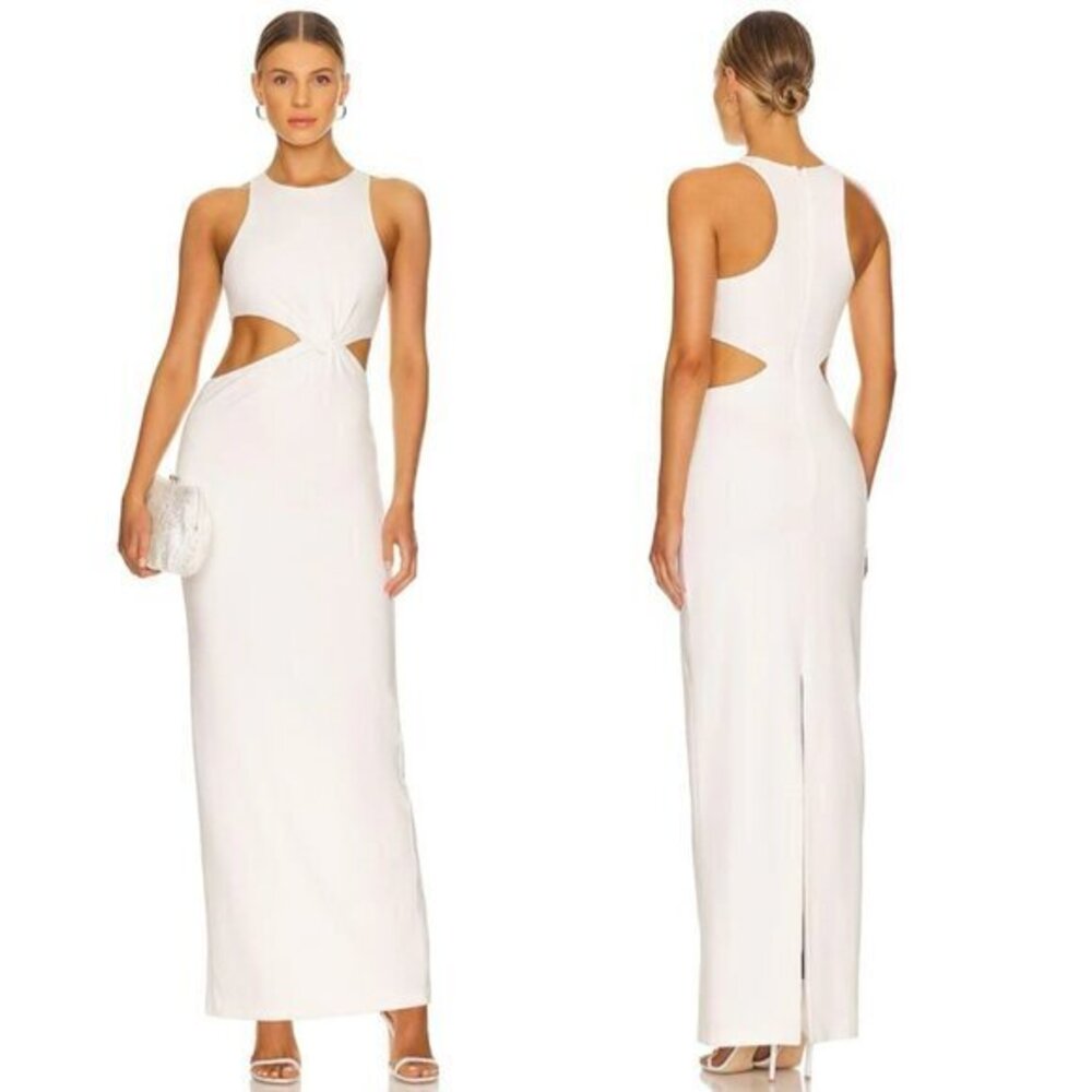 NBD Kumiko Maxi Dress in White